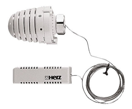 Thermostat with remote sensor