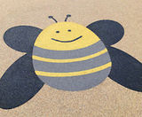 Addacolor - coloured resin bound aggregate surfacing for logos and patterns - on this page