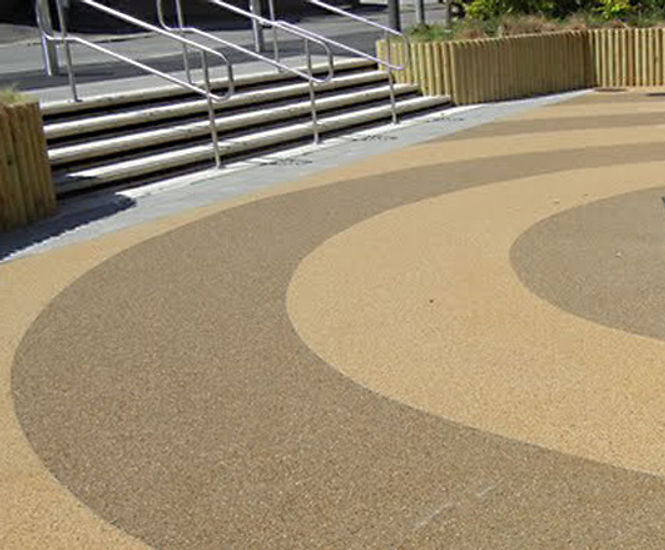 Addaset resin bound for Nottingham Trent University