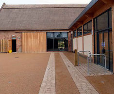 Resin bound surfacing, Hengistbury Head Visitor Centre