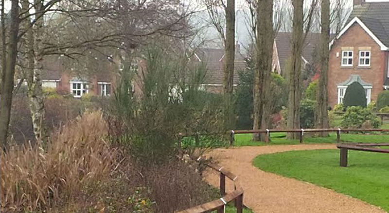 Images for Terrabase Rustic surfacing, Baldwins Gate Nature Reserve