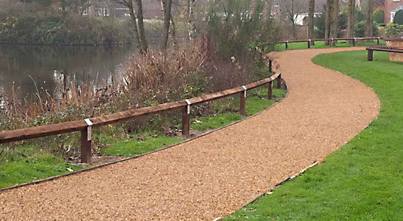 Images for Terrabase Rustic surfacing, Baldwins Gate Nature Reserve