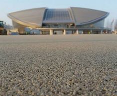 Resin bound surfacing, Baku Aquatics Centre, Azerbaijan