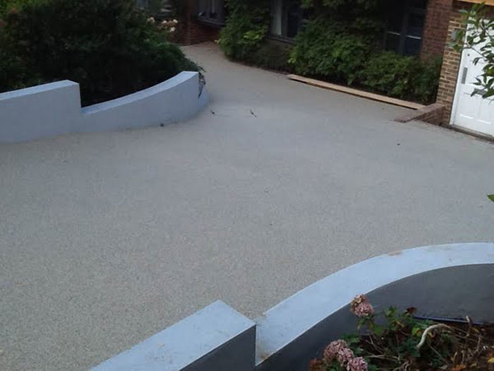 Images for Resin bound porous surfacing for residential driveway