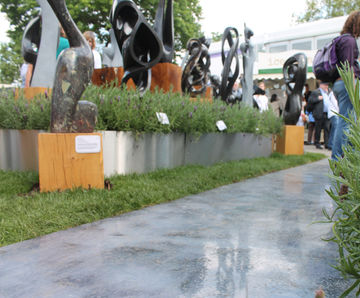 Designer pathway for Guruve at RHS Chelsea Flower Show