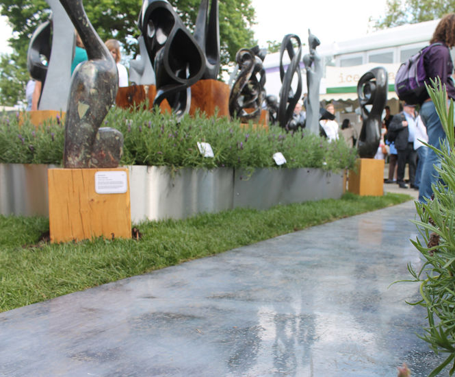 Designer pathway for Guruve at RHS Chelsea Flower Show