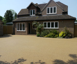 Addaset resin bound driveway for 1930's property