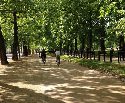 Bound surfacing - cycle superhighway, Constitution Hill