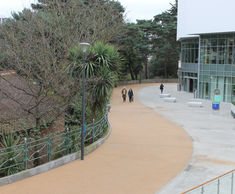 Surfacing for new leisure complex and cinema development