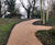Porous resin bound surface for pathways in popular park 0