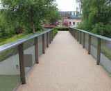 Decorative resin bound pathways for cathedral grounds - on this page
