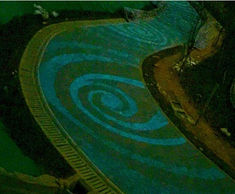 Light-emitting STARPATH surface for cycleway in China