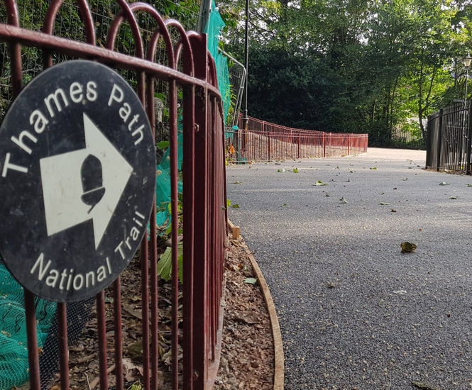 Pathway surfacing for Grade II listed Battersea Park