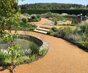 Addaset Amber - commercial grade resin bound surfacing