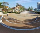 Permeable resin bound pathways for park - South Korea - on this page
