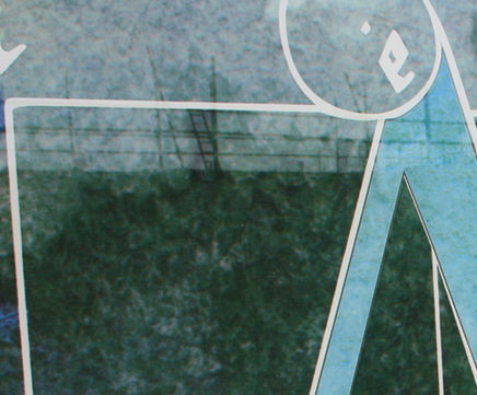 Calligraphic Tapestry, City School, Sheffield