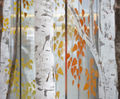 ‘Birch Trees’ sculptural glass installation
