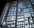 Prismatic Steelights office doors, Harrow-on-the-Hill