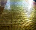 "Tapestry of Light" gold leaf mosaic
