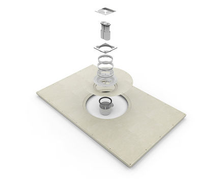 Aqua-Dec wet room floor formers