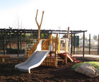 Design of a natural play area at Woodcote Green Nursery