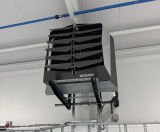 Air to air heat pump for low carbon warehouse heating - on this page