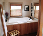 Calyx Deep Soaking Tub - compact acrylic Japanese-style bath for soaking