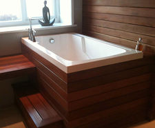 Nirvana Japanese-style deep-soaking tub