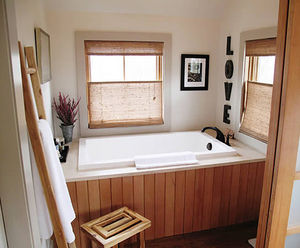 Calyx 1230 - Japanese-style deep soaking bath tub