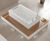 Yasahiro Deep Soaking Tub - compact acrylic Japanese-style bath 2