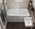 Studio Compact Bath - small built-in acrylic soaking tub for tight spaces 2