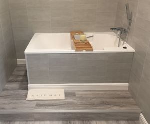 Takara deep soaking tub for bathroom refurbishment