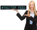 TwittLED message displays that stream live Twitter feeds
