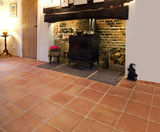 Antique Pammets terracotta floor tiles - on this page