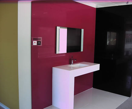 Silestone quartz composite vanity units