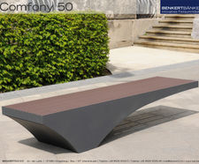 Benkert Comfony 50 - recyclable bench