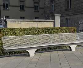 Siardo - S20R stainless steel bench