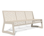 Benkert Chalidor 200 - stainless steel seating