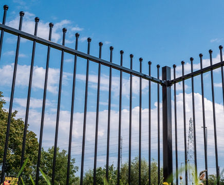ColourRail - Ball top garden railings
