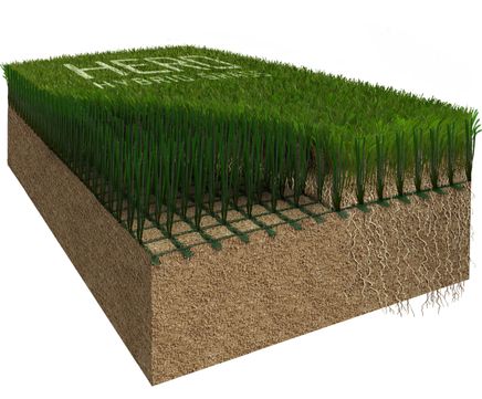 HERO Hybrid Grass for sports applications