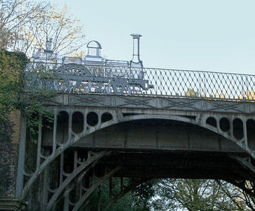 Ghost Train - full-size replica of 1847 steam engine