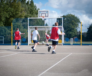 Multi-purpose playground goal units
