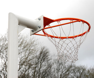 Netball posts for playgrounds