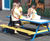 Playground picnic tables with optional activity tops 5