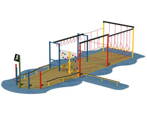 Outdoor play pirate ships and boats