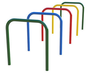 Galvanised steel cycle stands