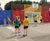 Multi-purpose playground goal units 1