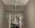 Organic stainless steel and fibre optic pendant light 0