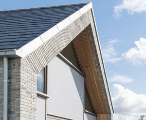 CUPA 9 - grey slate roof tiles with smooth surface