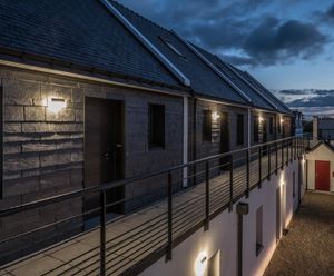 French second homes complex innovate with natural slate